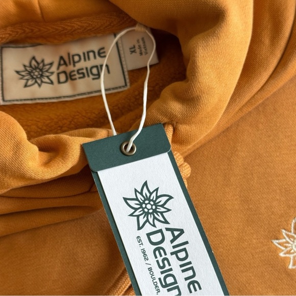 Alpine Design Hoodie Golden Honey Gorpcore Streetwear Sizes, S, XL, XXL NWT - Picture 4 of 9